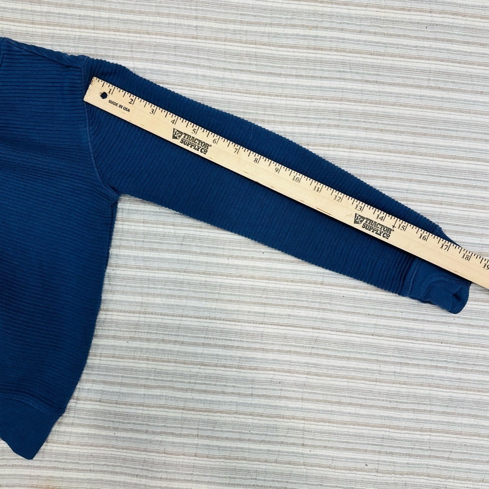 Athleta Girls Blue Crew Neck Sweater Size L - Picture 9 of 11